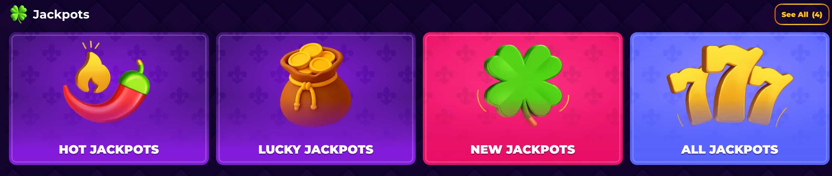 RoyalGame Casino online slots collection and jackpot games